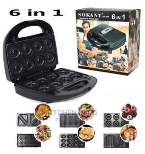 6 in 1 Sandwich Maker 『Toaster Bread』