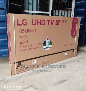 Brand New>LG(85"UN800)/Smar Tv/Full UHD/Wi-fi/NETFLIX/USB/