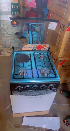 Nexus 4-Burner Gas Cooker -Nx-5055b (3 + 1
