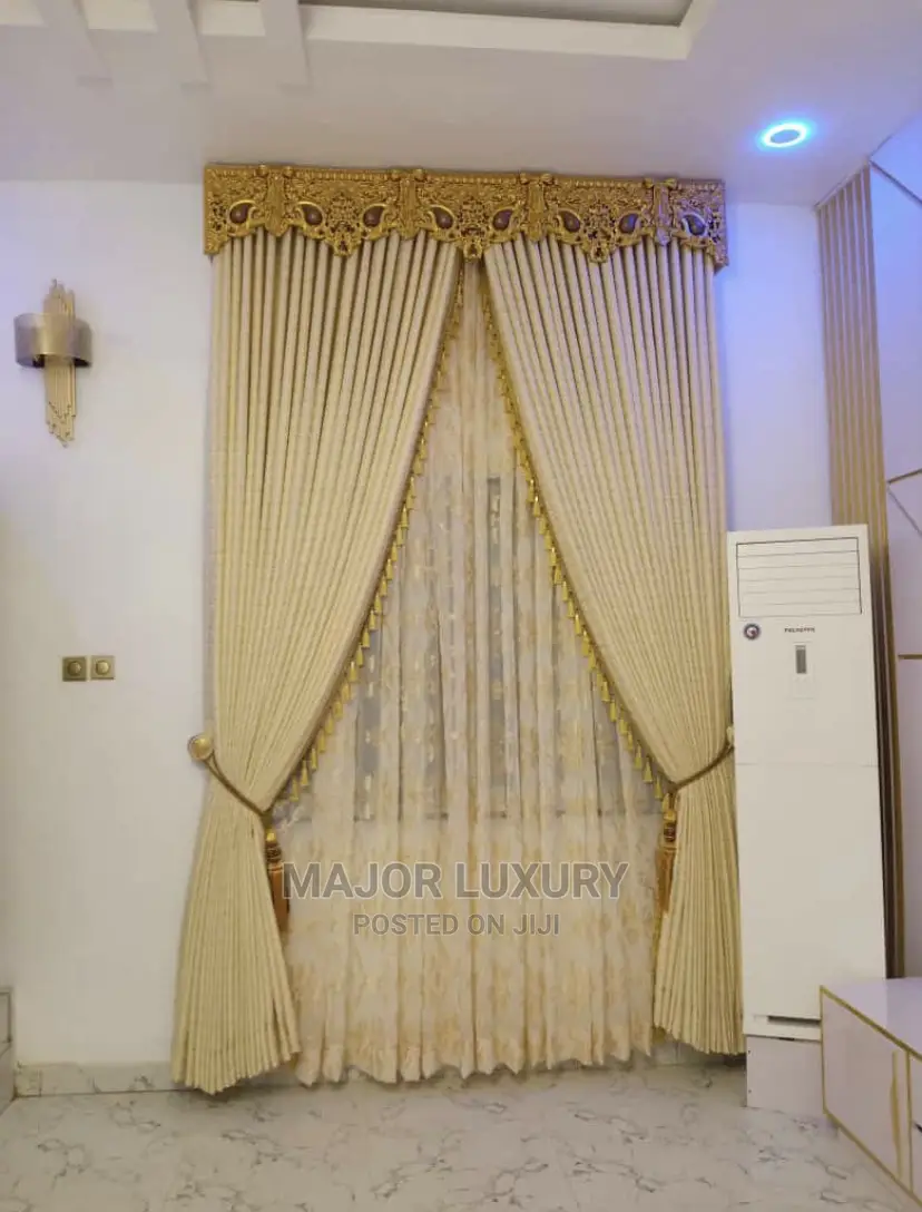 Turkish Antic Board Curtain Design 