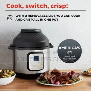 Instant Pot Pressure Pot Air Fryer 11-in-1 Multi Cooker 8l