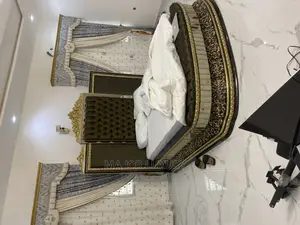 Turkish Curtain Designs Board and Pleated Complete Set