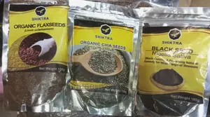 Organic Flaxseed,Chia Seed Black Seed *150g