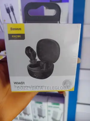 Baseus Encok True Wireless Earphones Wm01-Black