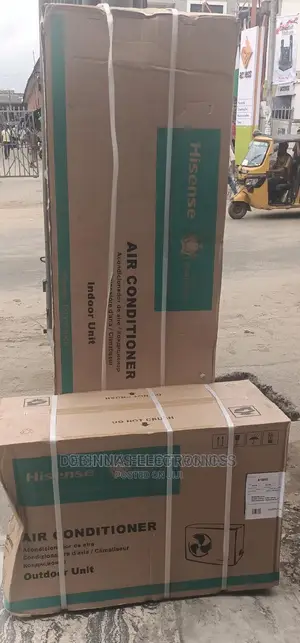 Brand New Hisense 2ton R410 Gas Floor Standing Ac/100% Coper