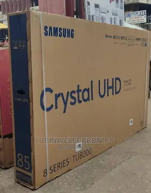 Brand New SAMSUNG 85" CRYSTAL Smart4k/Full UHD/Wi-fi/NETFLIX