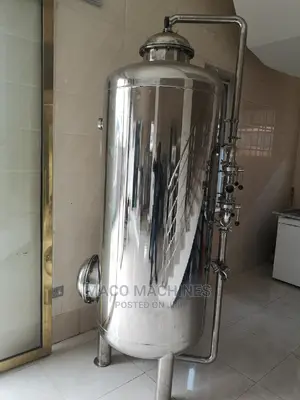 Stainless Water Treatment Cylinder Tank.