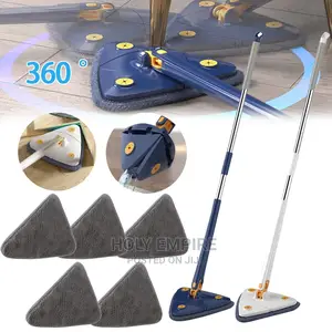 360 Rotatable Cleaning Mop Telescopic Wet and Dry