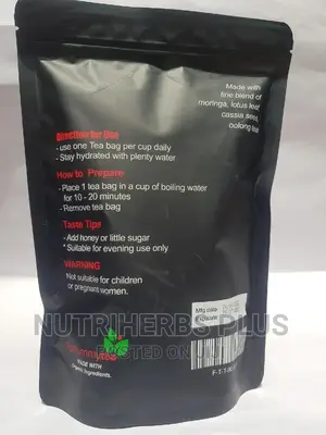 Flat Tummy Tea With Moringa for Figure 8