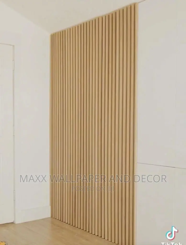 Fluted Panel Is Unique on the Wall