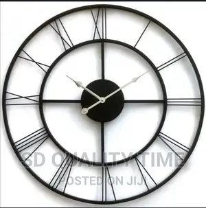 Home Decorative Roman Figure Wall Clock