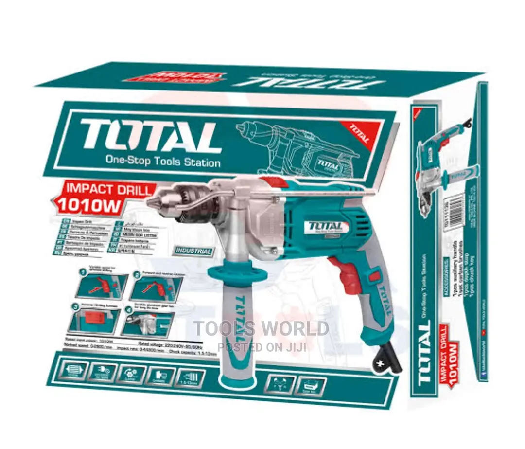 Total 1010W 13mm Impact Drill