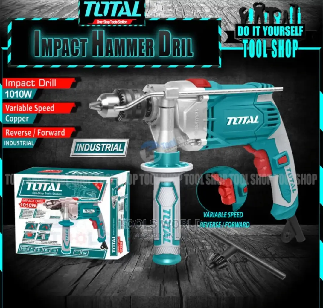 Total 1010W 13mm Impact Drill