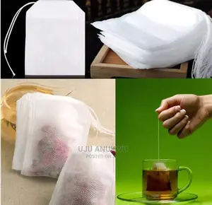 Empty Tea Bag or Infuser With Drawstring ( 100pcs )