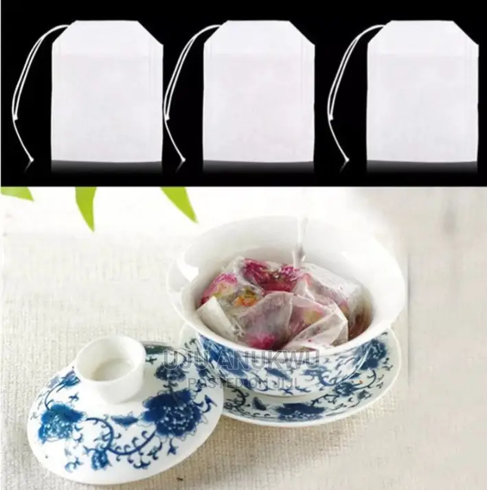 Empty Tea Bag or Infuser With Drawstring ( 100pcs )