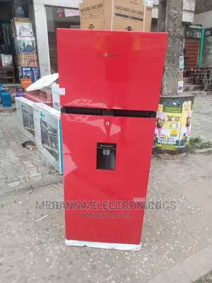 Brand New Hisense Fridge(Model205)205L/Red/Water Dispenser/