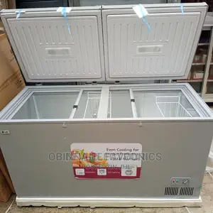 Brand New LG 500L Double Door Chest Freezer/External/Silver/