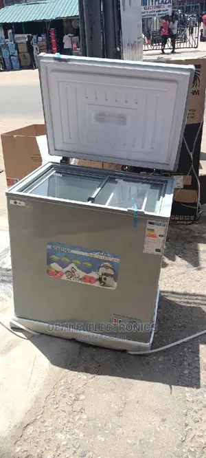 Brand New LG 250L Chest Freezer/External Compressor/Silver/
