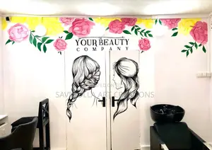 Mural And Graffiti Painting On Wall