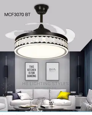 Ceiling Fan With LED Light