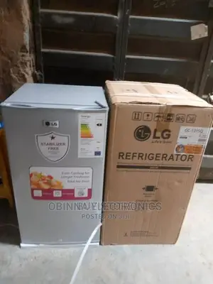New LG 100L Table Top Refrigerator/Silver Colour/External/