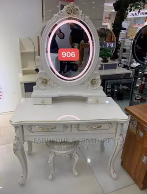 Beautiful Royal Dressing Mirror With Light Available