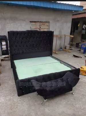 Well Crafted 6x6 Bedframe With Footrest Available
