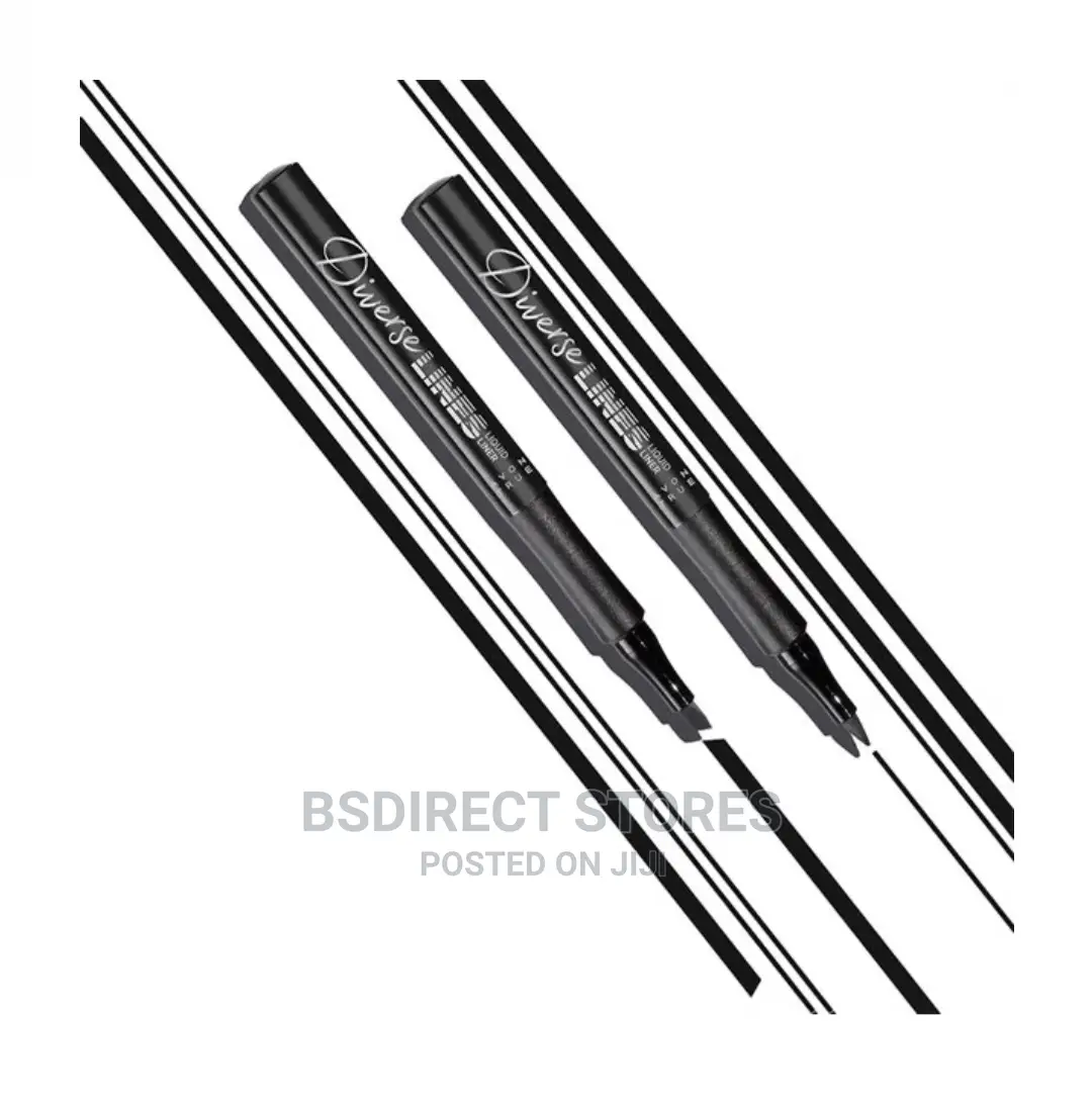 Avon Black True Diverse Lines Liquid Liner Water-Resistant