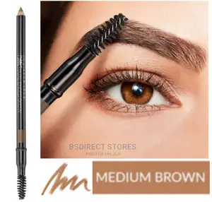 Avon True Medium Brown Dual Ended Brow Pencil Spoolie Brush