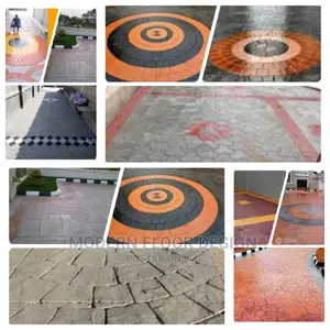 Mostly Stronger Stamps Floor