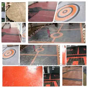 Mostly Stronger Stamps Floor