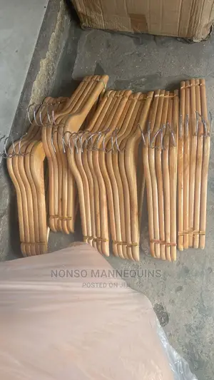 Packs Of Wooden Hangers For Clothes
