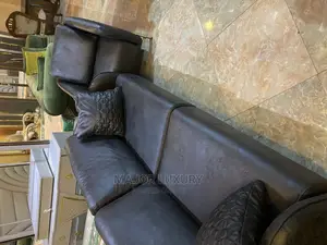 Italian Black Sofa