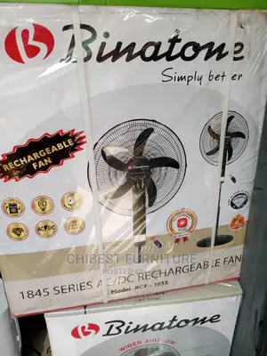 Quality Imported Binatone 18inches Rechargeable Fan