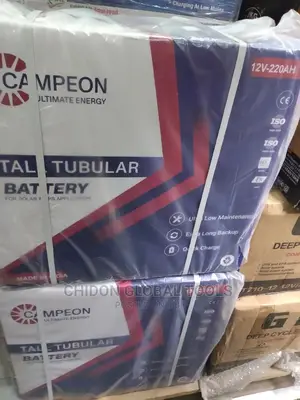 Campeon Tubular Battery