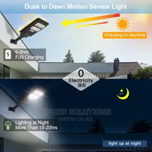 Alphar 200W Solar Street Flood Light