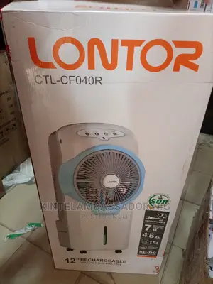 12"Rechargeable Cooling Fan_lontor