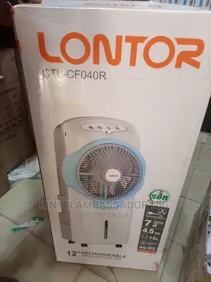 12"Rechargeable Cooling Fan_lontor