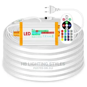 RGB LED Neon Strip 5050 Flexible Ribbon Light