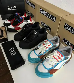 Original DOLCE GABBANA Sneakers Available in Store