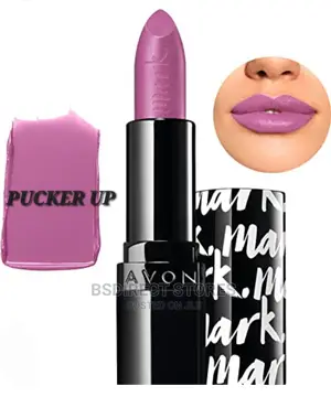 Avon Mark. PUCKER UP Epic Lipstick With Built-in Primer