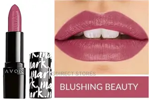 Avon Mark BLUSHING BEAUTY PINK Epic Lipstick Built-in Primer