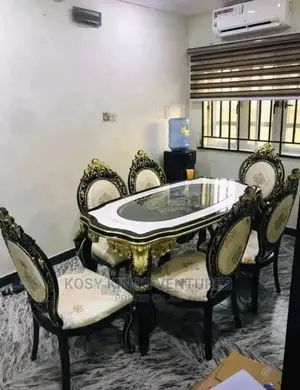 Imported Royal Dinning Set With Six Quality Chairs