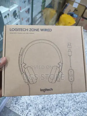 Logitech Zone Wired Usb C Headset With Usb a Adapter