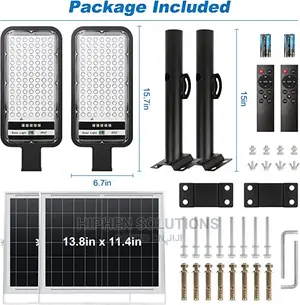 100W Alphar Solar Street Light