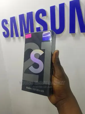 New Samsung Galaxy S21 Ultra 5G 128 GB Black