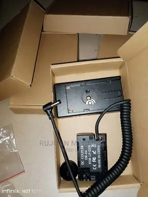 NP-F970 to LP-E6 Dummy Battery Power Adapter Mount Plate