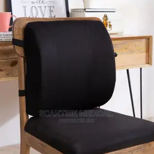Quality Lower Back Support Cushion for Car Seat (Black)