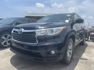 Toyota Highlander Limited V6 4x4 (3.5L 6cyl 6A) 2016 Black