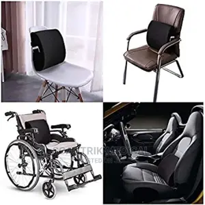 Quality Lumbar Chair Pillow With Adjustable Strap for Car,